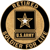 Army Retired-Soldier for Life